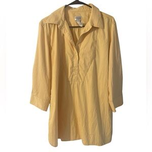 Chico's Women’s Light Yellow Blouse